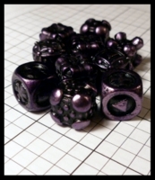 Dice : Dice - CDG - Irondie Purple by Bluestar 2010 - Ebay Apr 2014